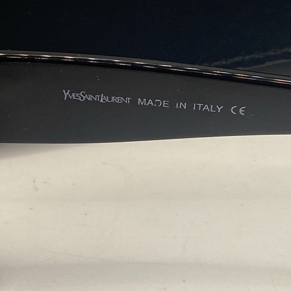 Saint Laurent Monogram Sunglasses SLM50 Black Frame and Gray Gradient Lenses - Picture 6 of 10